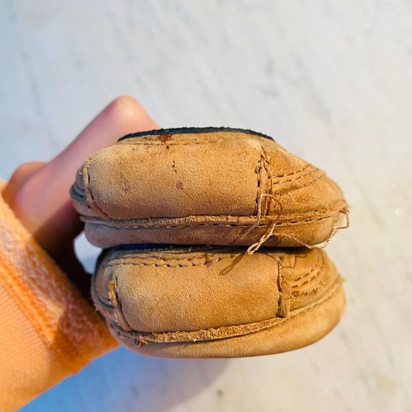 Acorn Womens Brown Leather Comfy Clog Slippers 6 - Picture 5 of 10